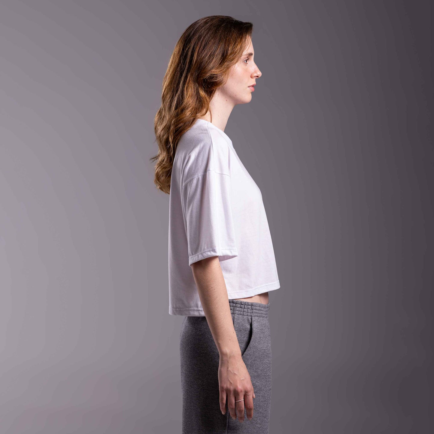 Tech T- Shirt Air Boxy Feminina - Branco