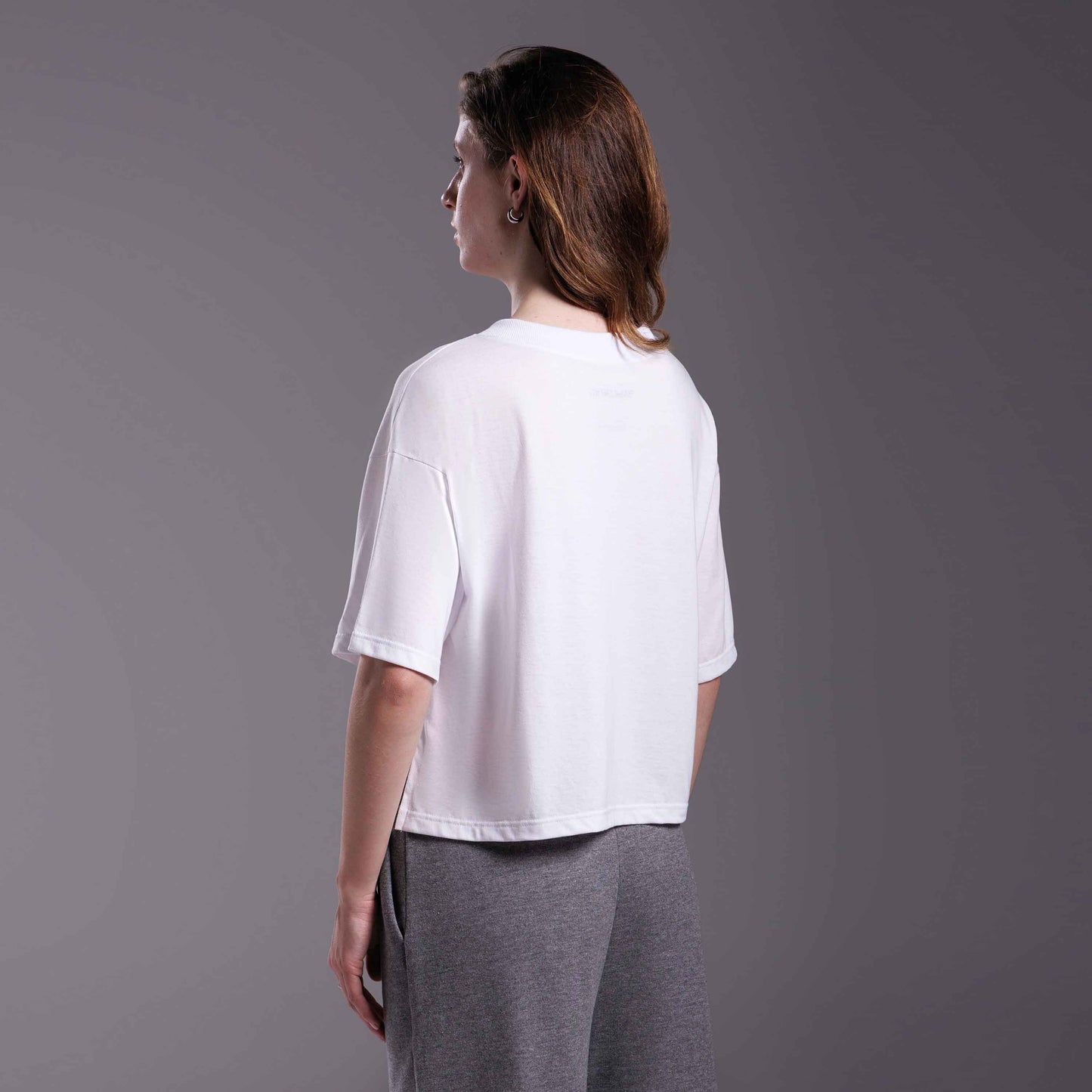 Tech T- Shirt Air Boxy Feminina - Branco