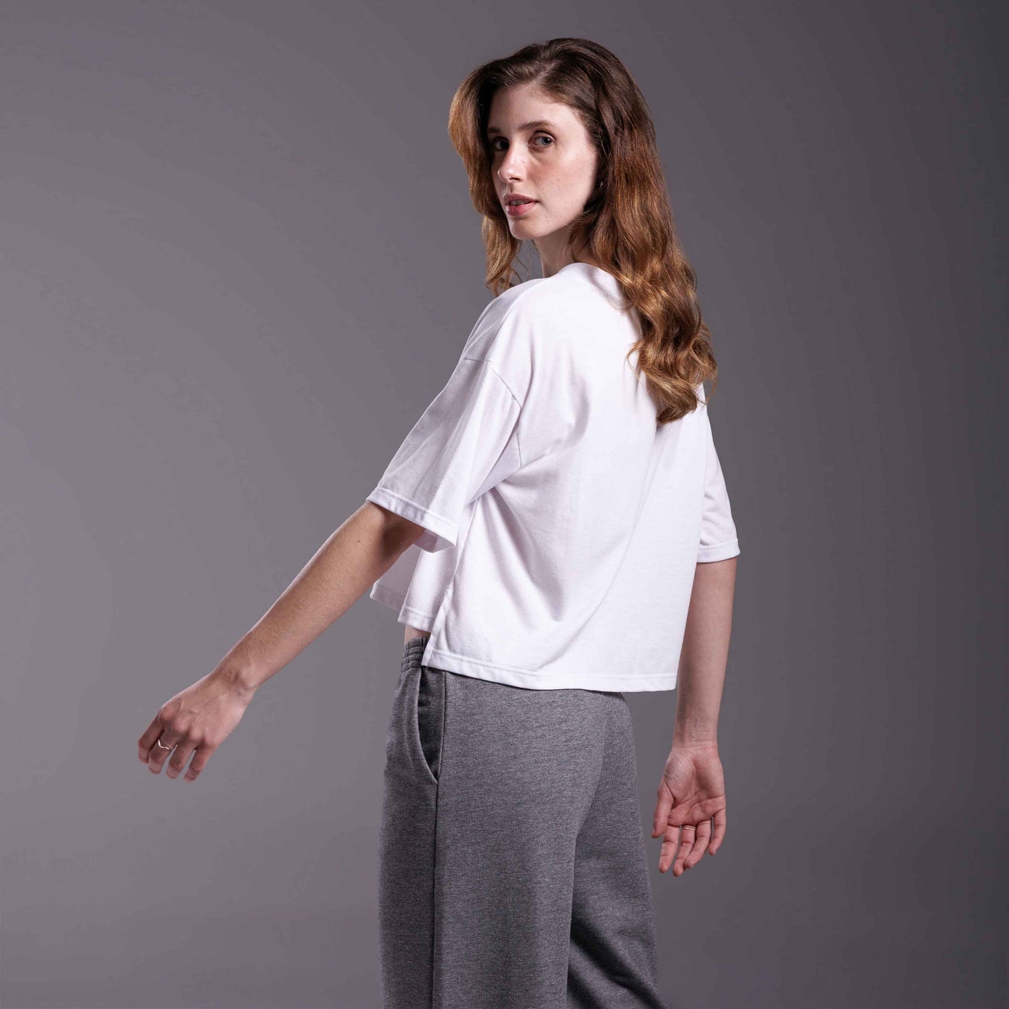 Tech T- Shirt Air Boxy Feminina - Branco