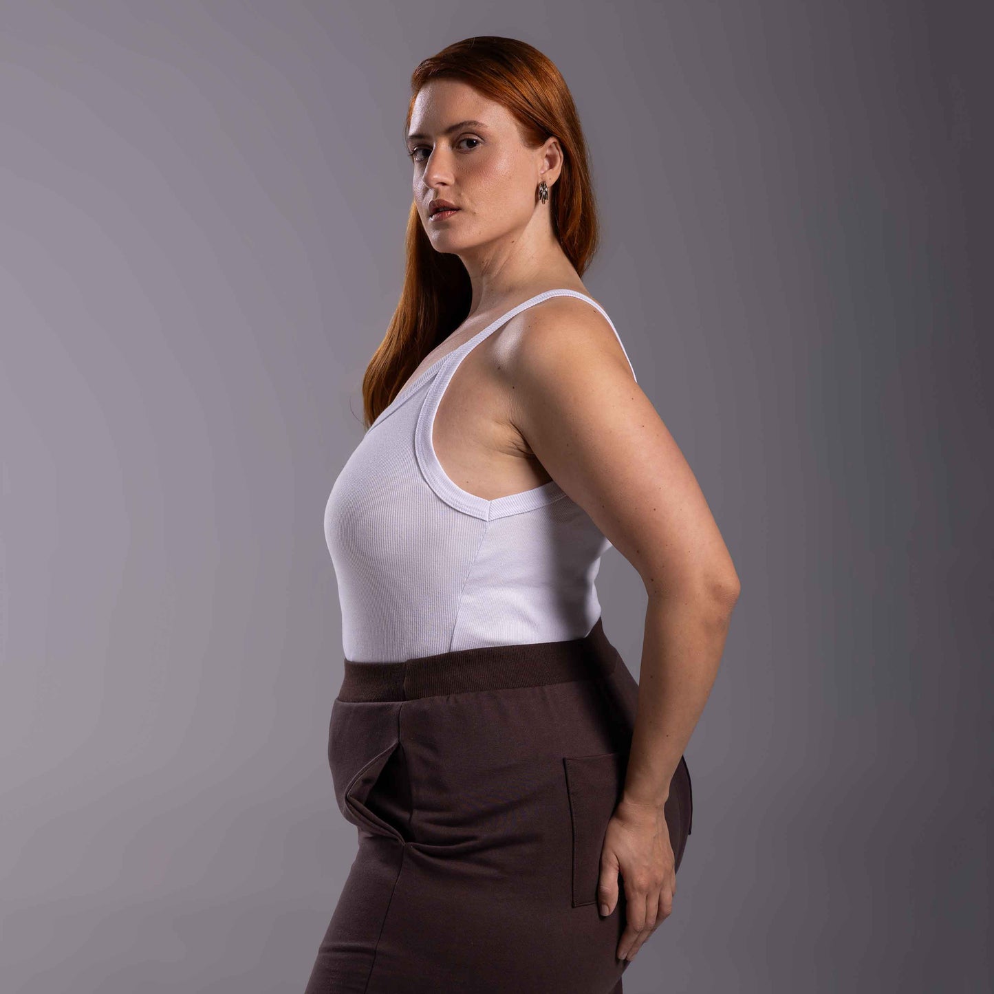 Regata Ribana Tech Anti Odor Plus Feminina - Branco