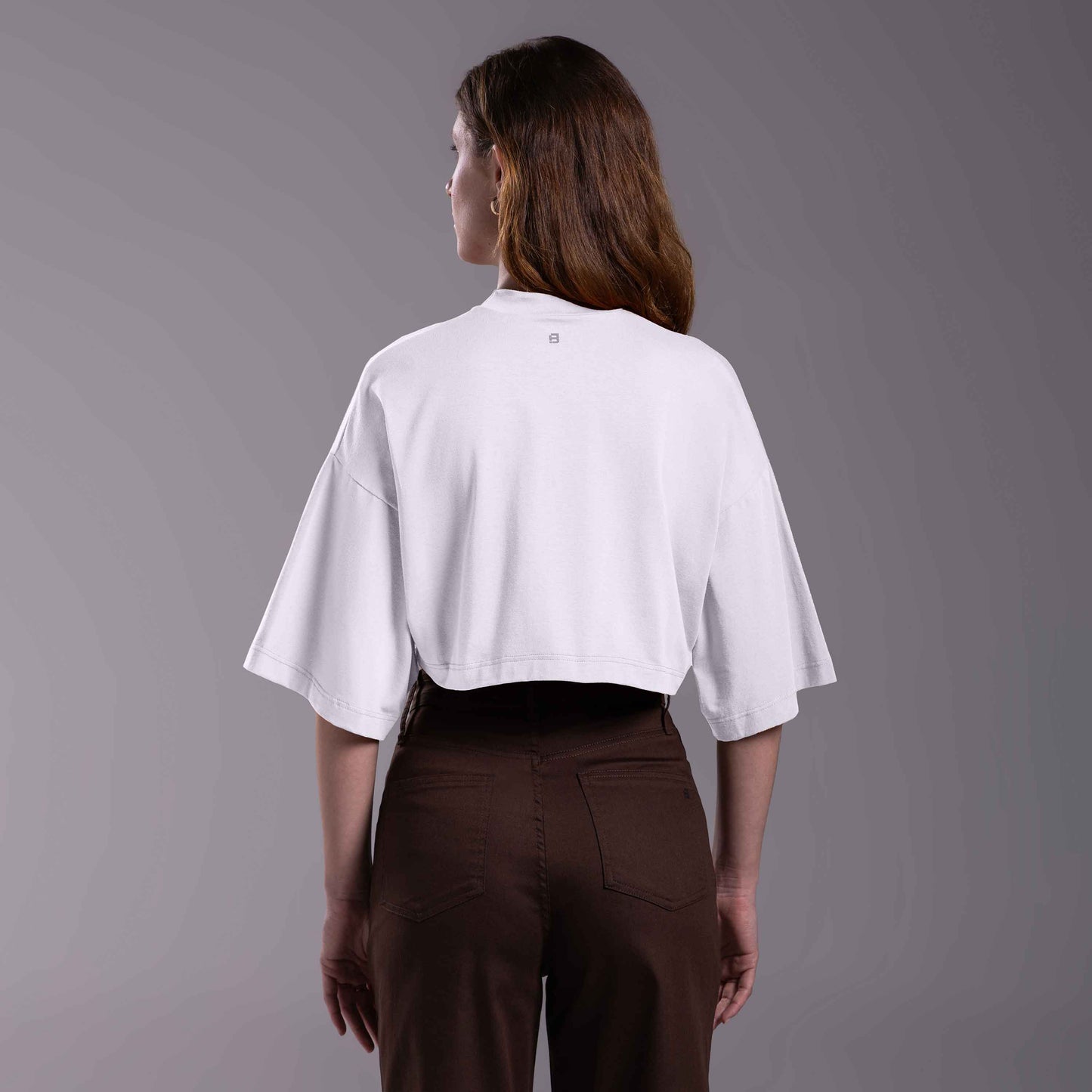 Tech T-Shit Cotton Anti Odor Boxy Feminina - Branco