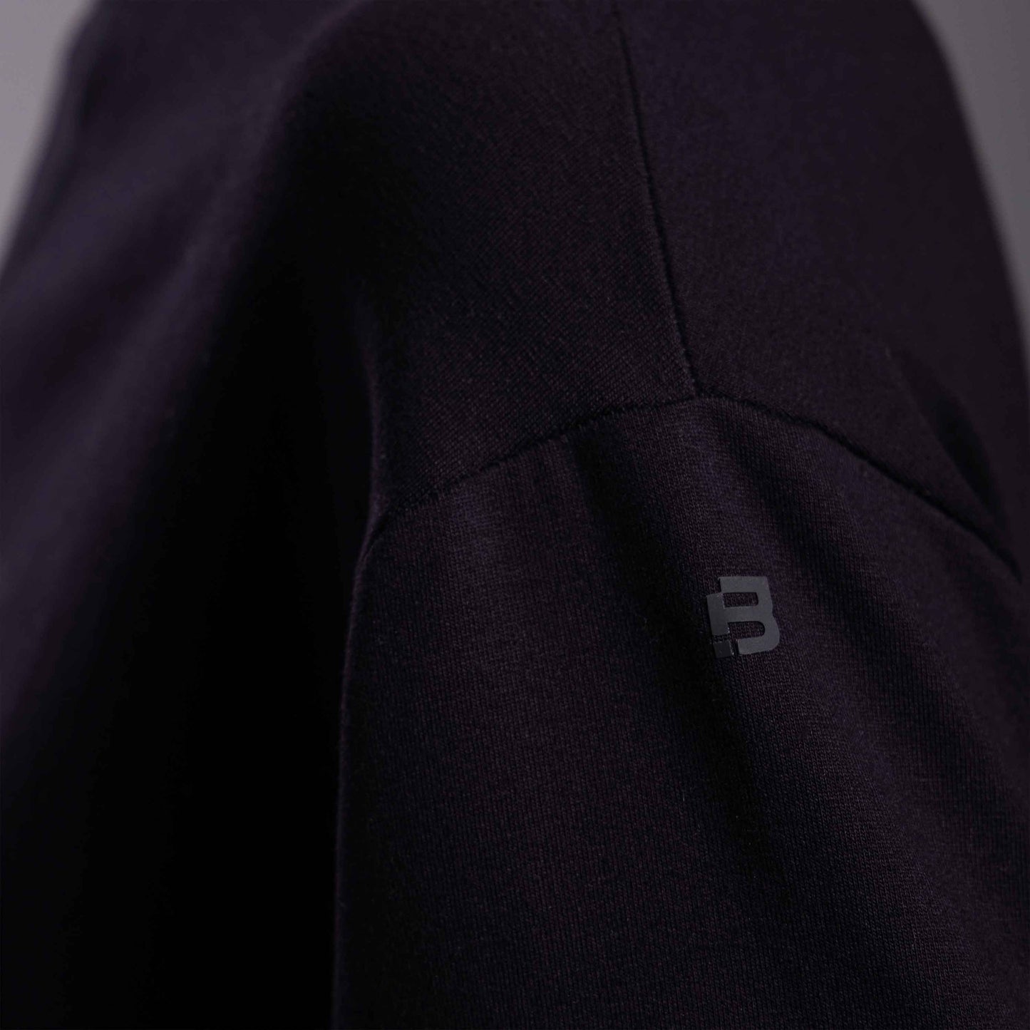 Blusão Cropped Moletom Stretch Tech NoLiquid Feminino - Preto