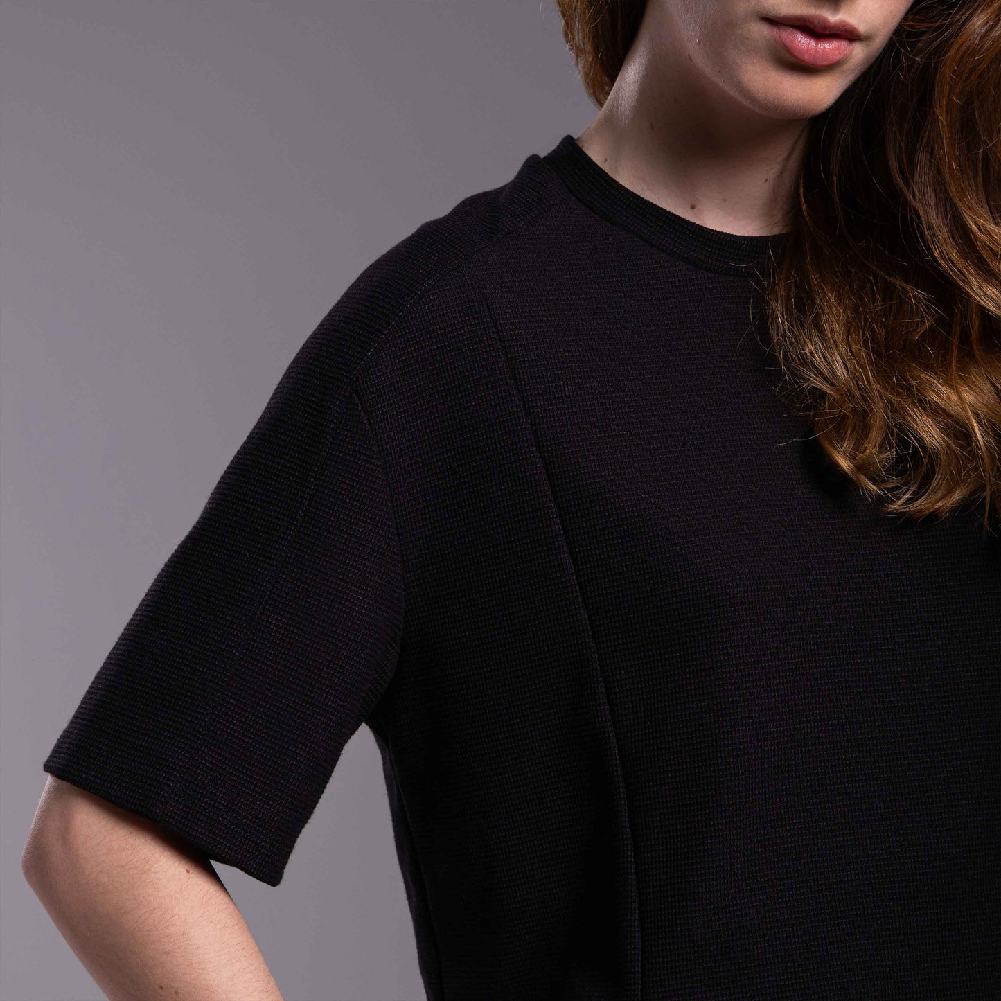 Tech T-Shirt Textura Anti Odor Feminina - Preto