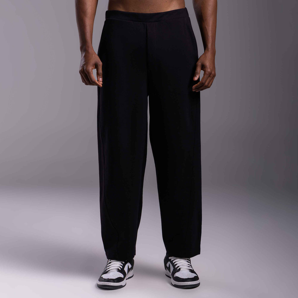 Calça Barrel Moletom Tech NoLiquid Masculina - Preto