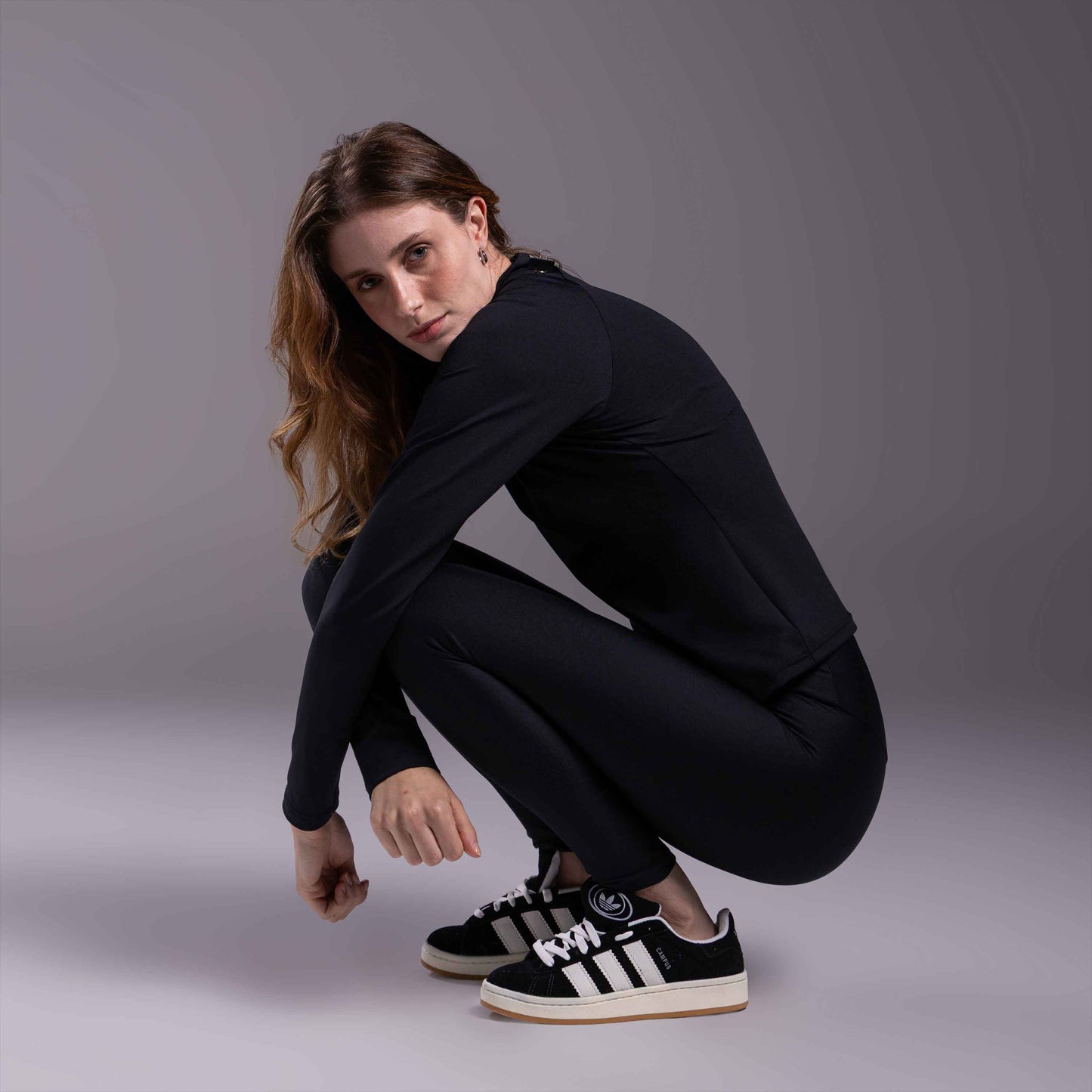 Blusa Thermic Manga Longa Feminina - Preto