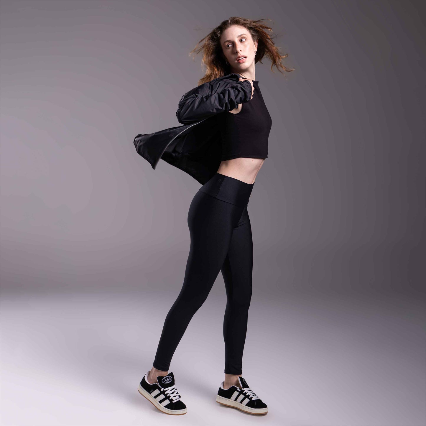 Jaqueta Corta Vento Feminina - Preto