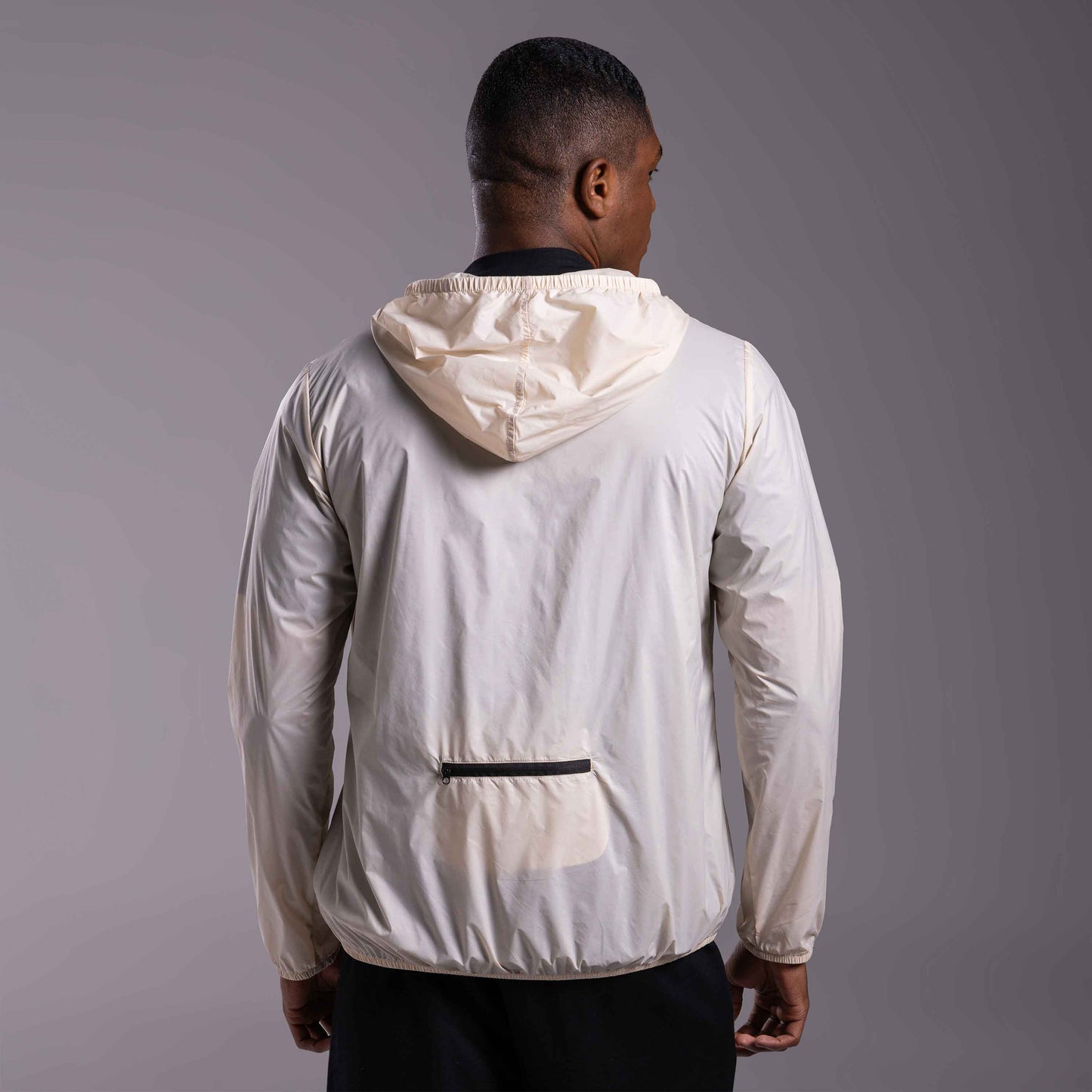 Jaqueta Corta Vento Masculina - Off Vanilla