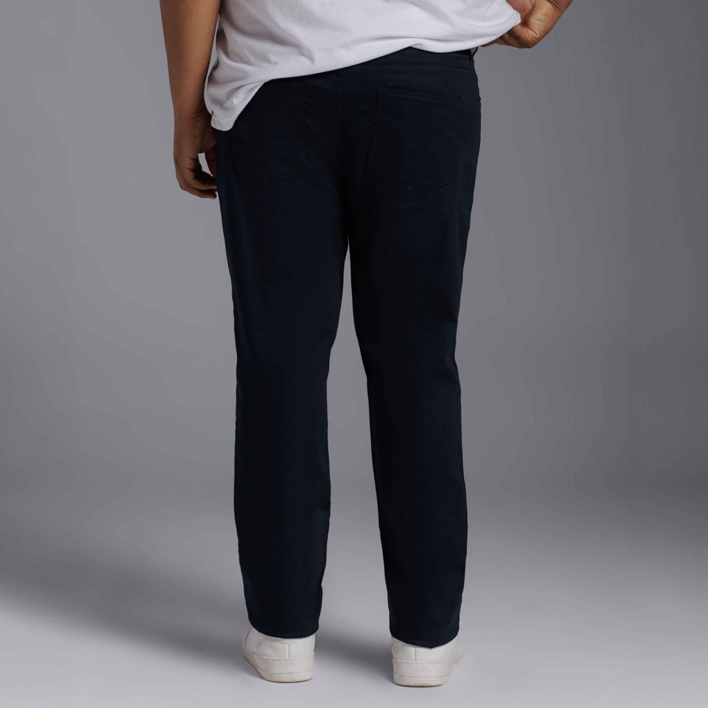 Calça Tech Flex Five Pockets Plus Masculina - Azul Marinho