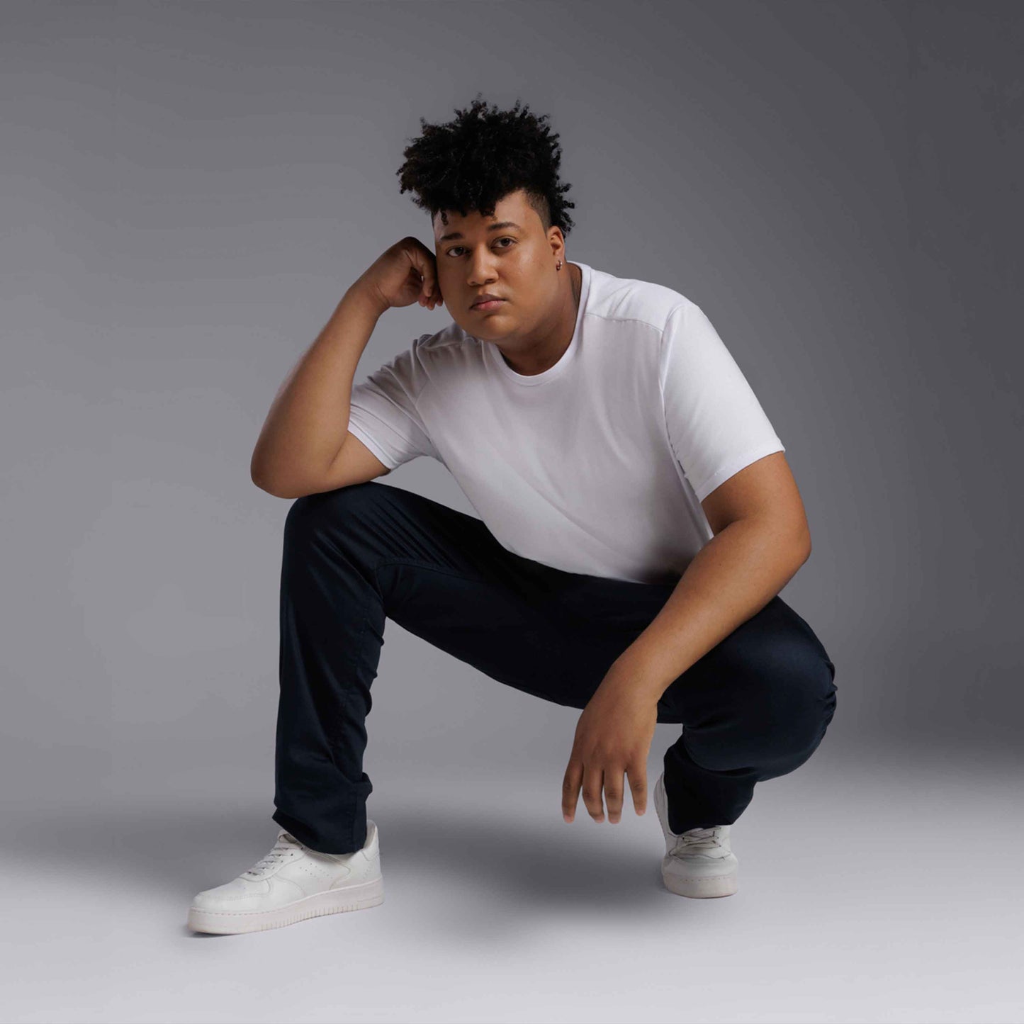 Calça Tech Flex Five Pockets Plus Masculina - Azul Marinho