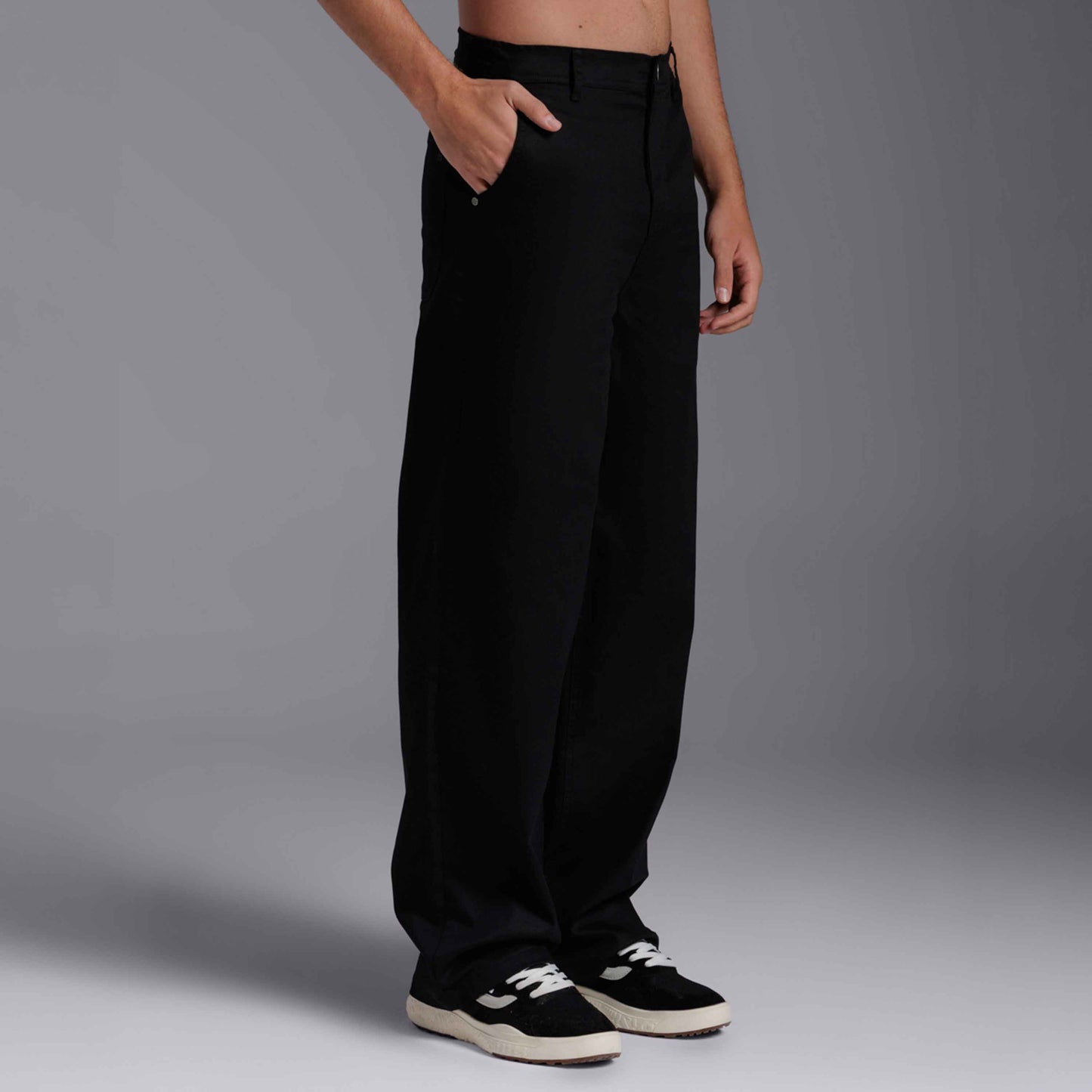 Calça Loose Fit Tech Flex Masculina - Preto