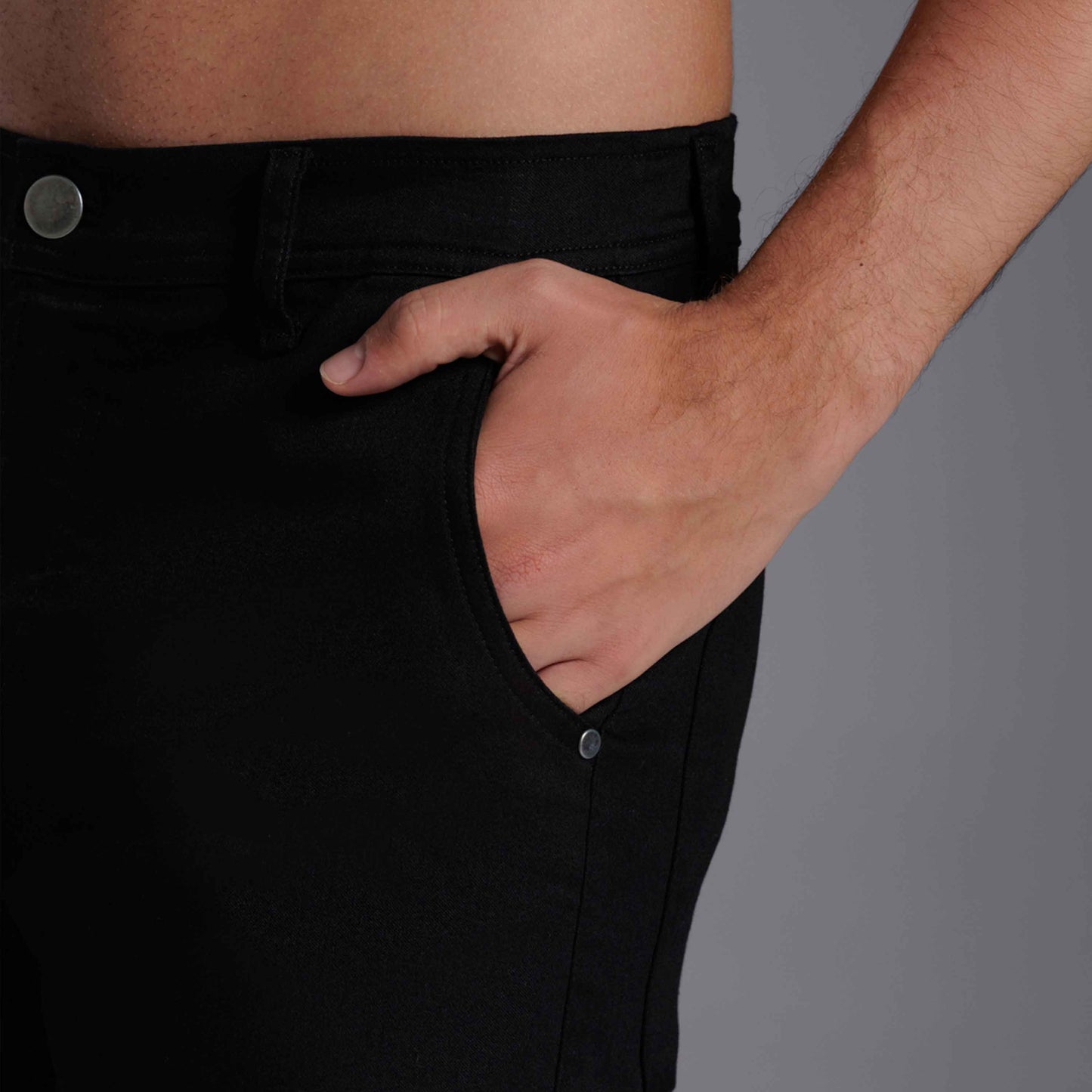 Calça Loose Fit Tech Flex Masculina - Preto