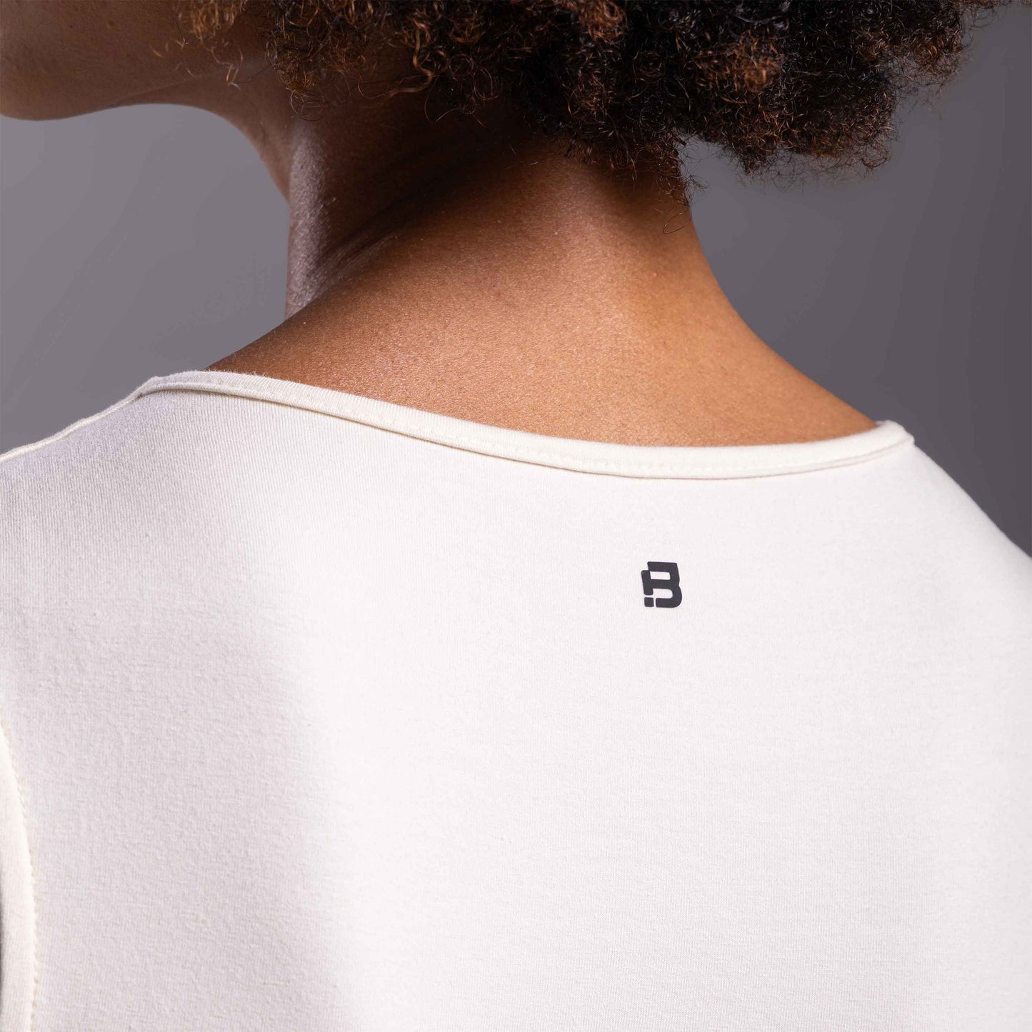 Top Cropped Cotton Tech Anti Odor Feminino - Off Vanilla