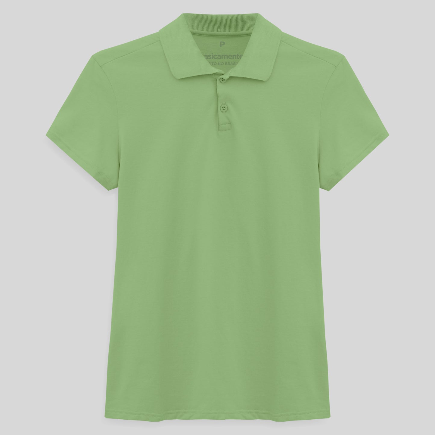 Camisa Polo Feminina - Verde Jade
