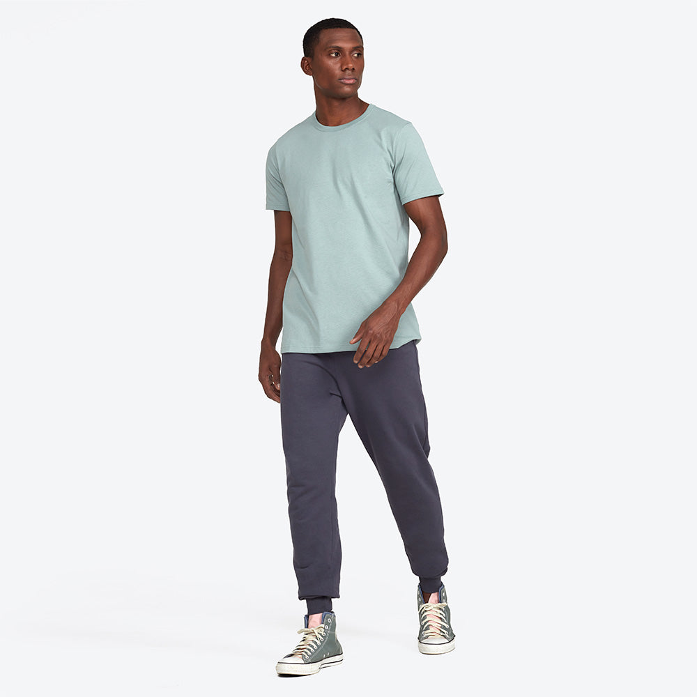 Camiseta Básica Masculina - Verde Chá