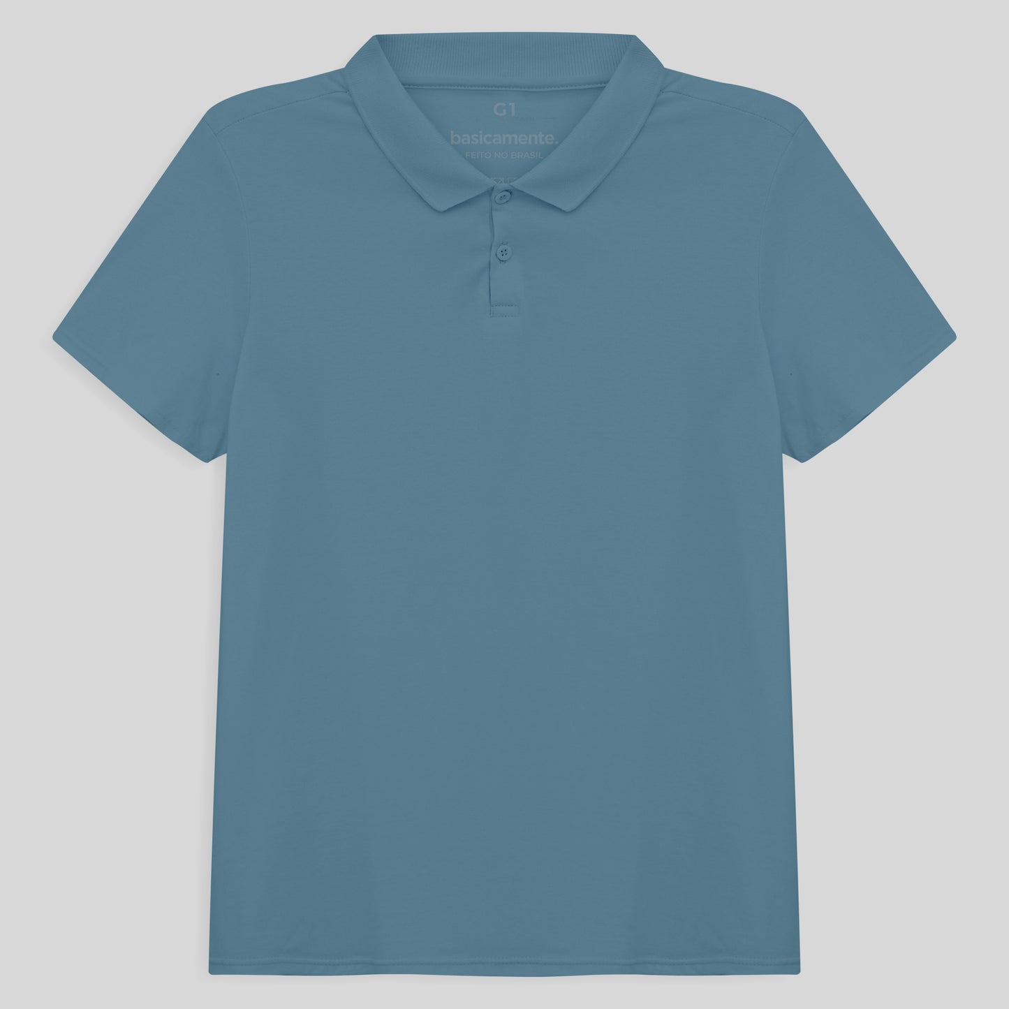 Camisa Polo Algodão Premium Plus Feminino - Azul Celeste