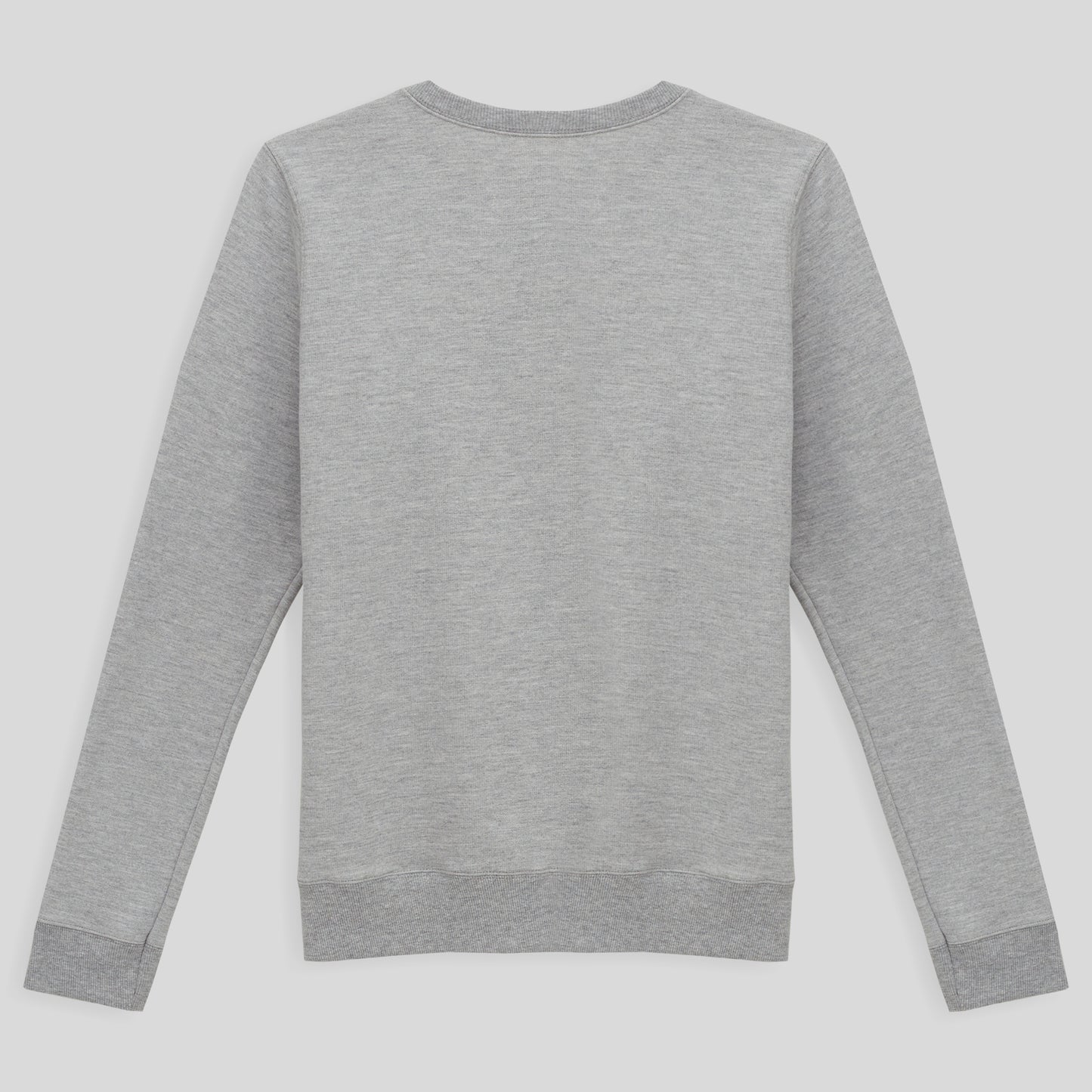 Blusão Moletom Flanelado Feminino - Mescla Claro