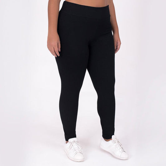 Calça Legging Plus Feminina - Preto