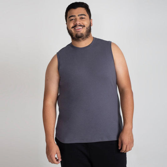 Regata Plus Masculina - Chumbo