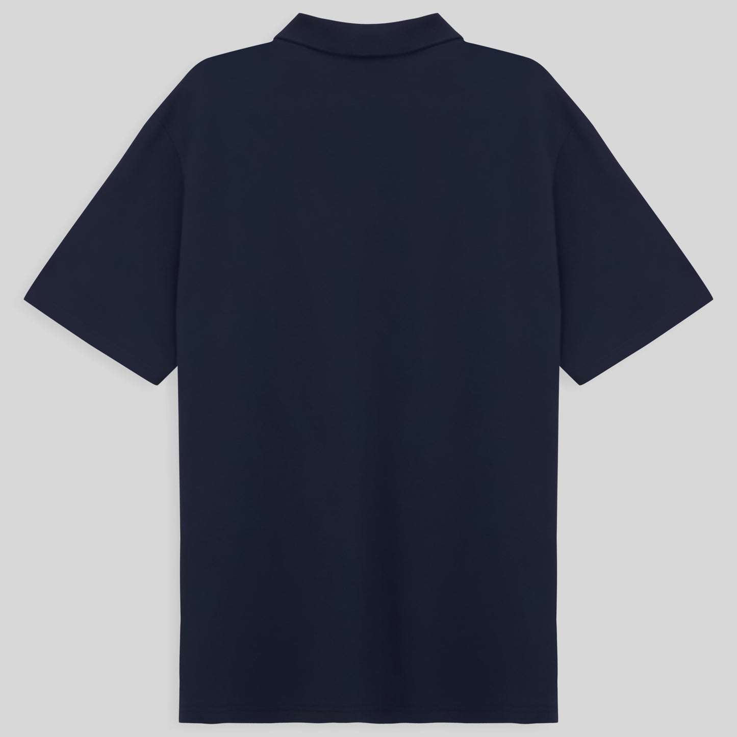 Camisa Polo Piquet Plus Masculina - Azul Marinho