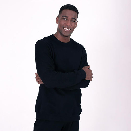 Blusão Moletom Flanelado Masculino - Preto
