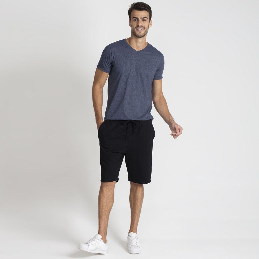 Bermuda Masculina - Preto