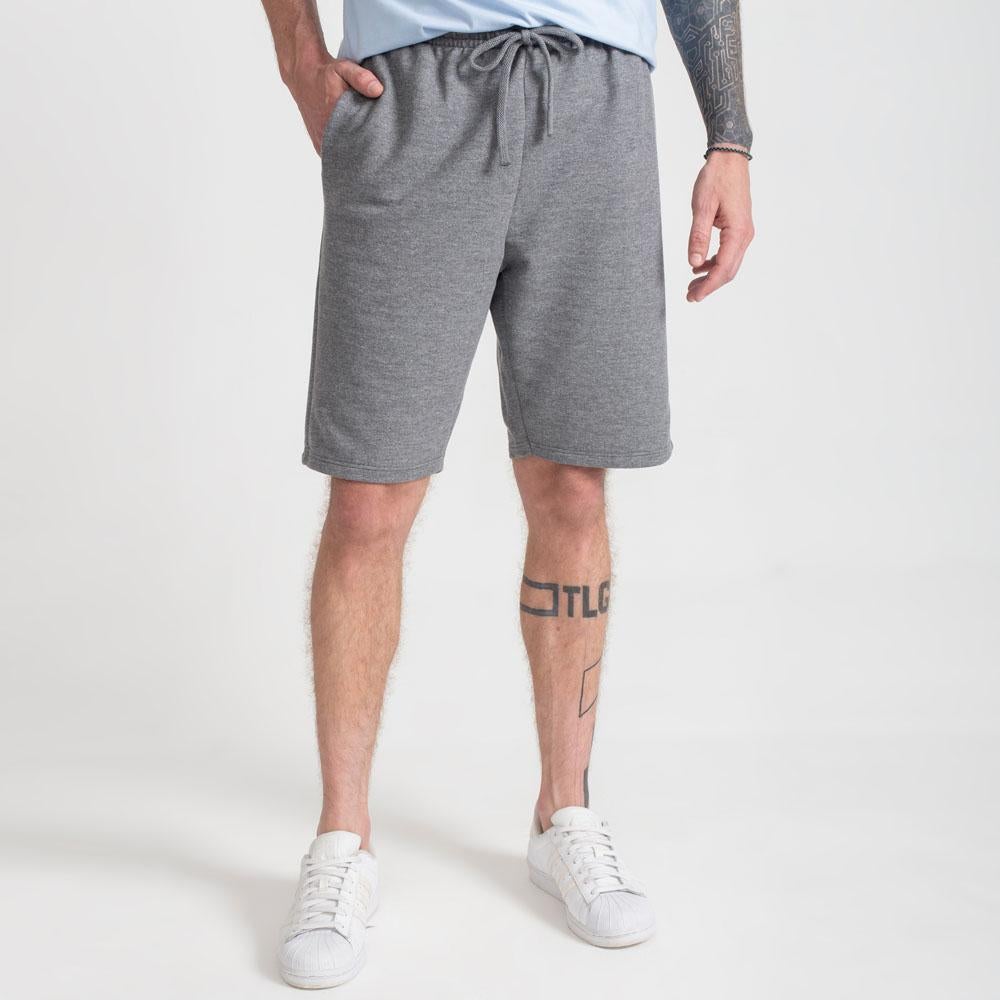 Bermuda Masculina - Mescla Escuro