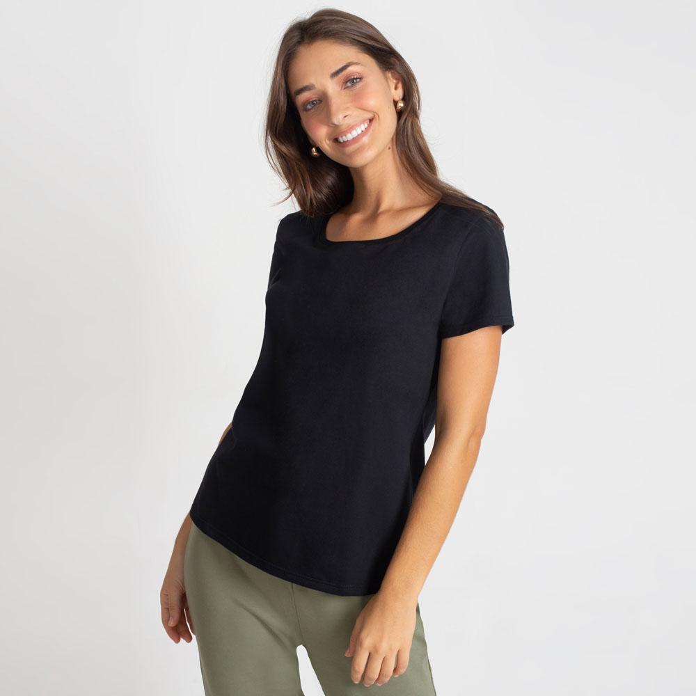 Tech T-Shirt Anti odor Gola C Feminina - Preto Onix
