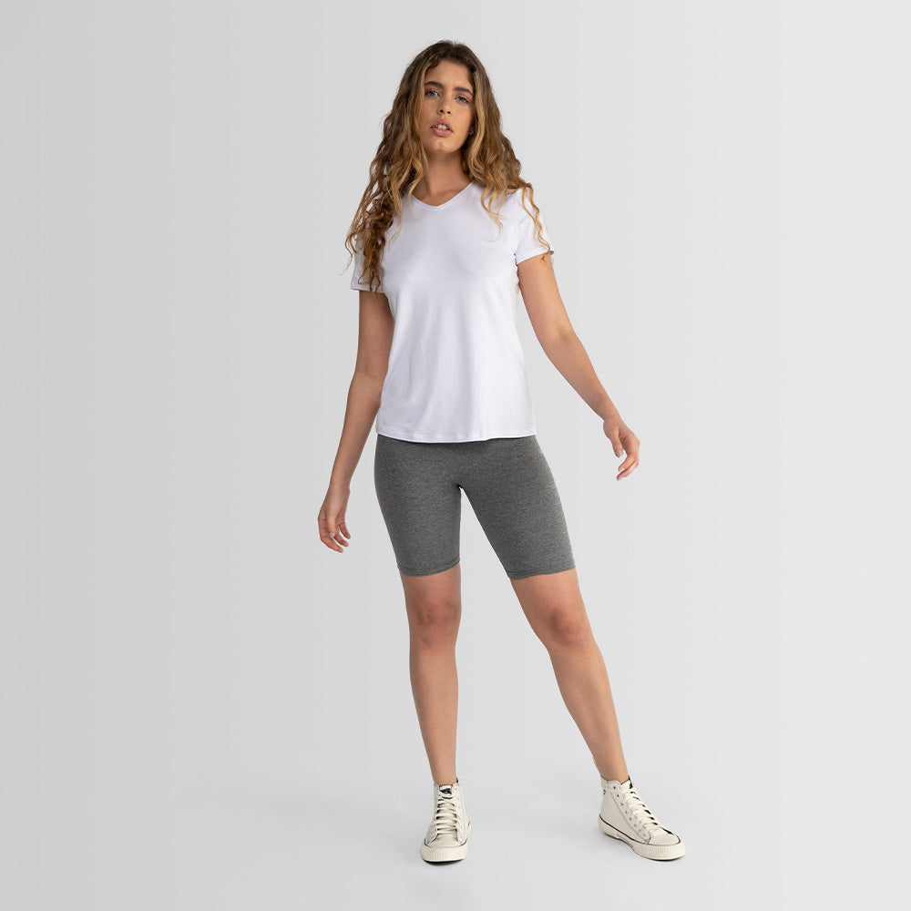 Tech T-Shirt Anti Odor Gola V Feminina - Branco