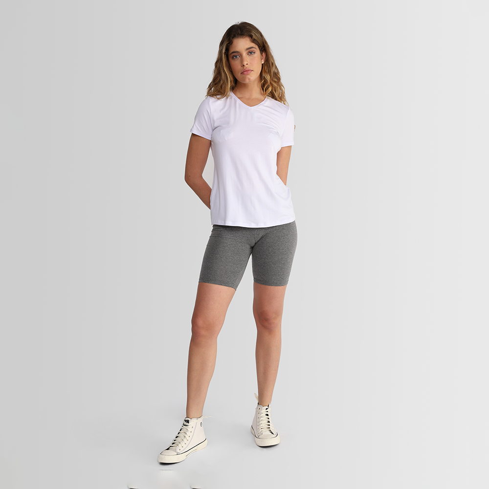 Tech T-Shirt Anti Odor Gola V Feminina - Branco