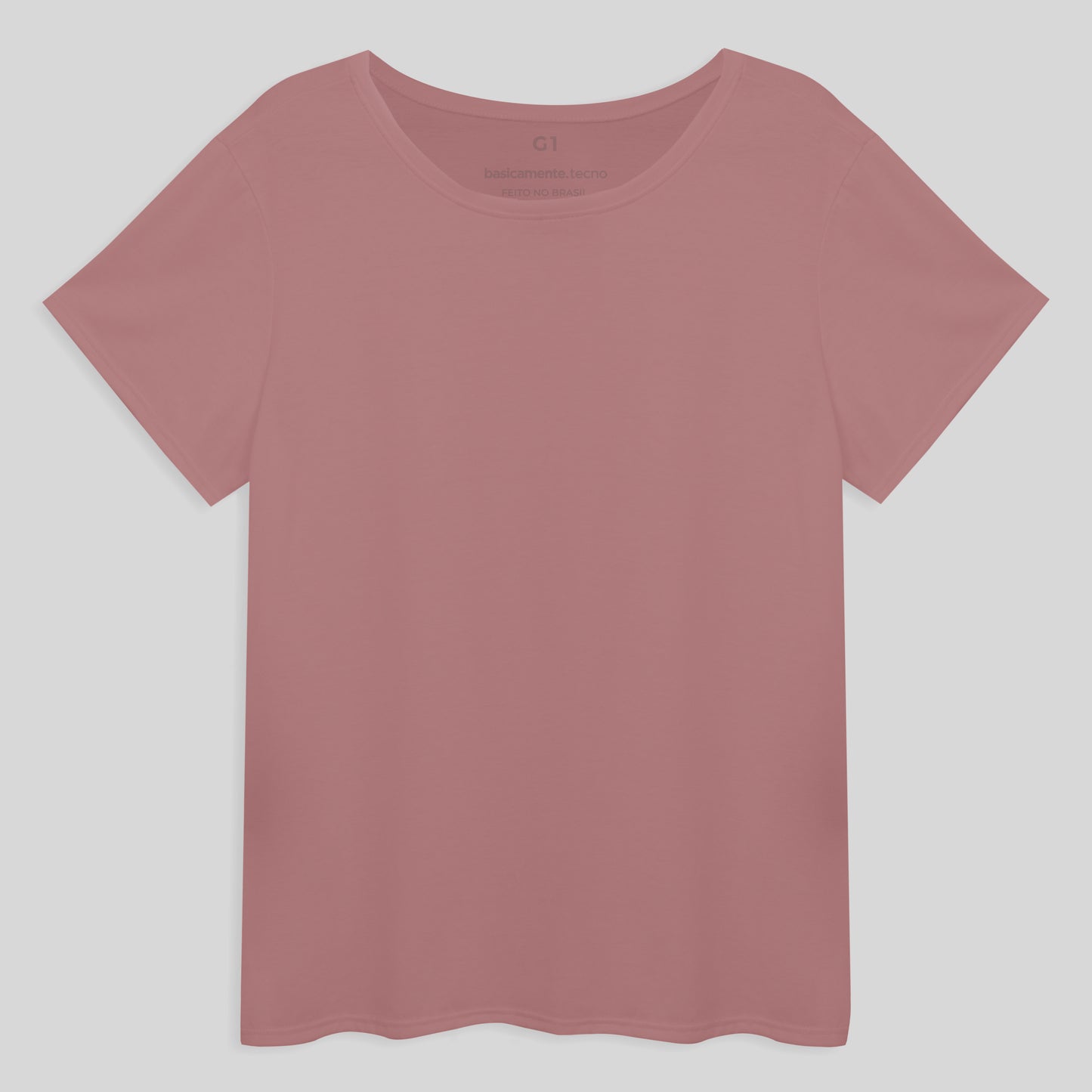 Tech T-Shirt Eco Gola C Plus Feminina - Rose