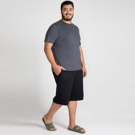 Tech T-Shirt Eco Gola C Plus Masculina - Preto