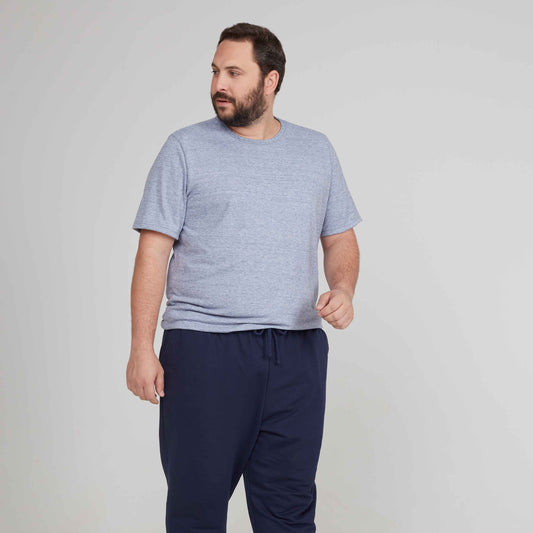 Tech T-Shirt Eco Gola C Plus Masculina - Azul Marinho