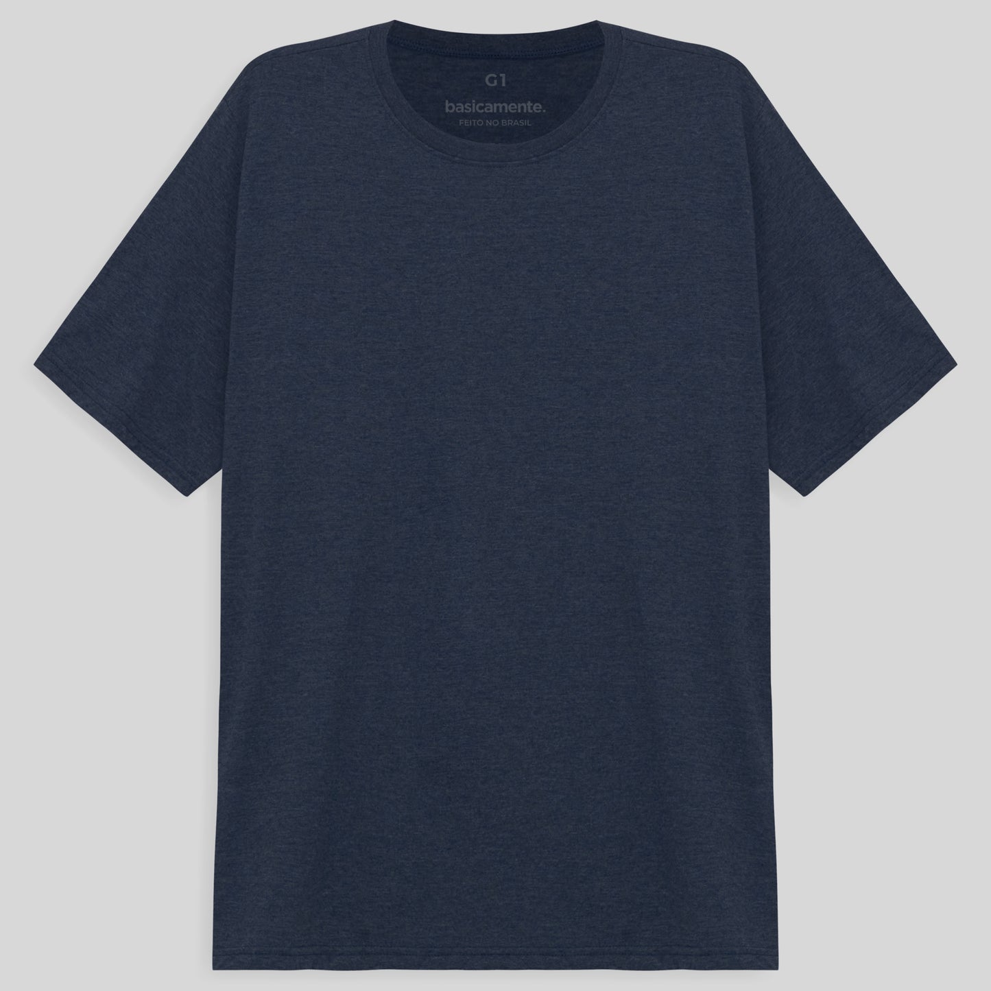 Tech T-Shirt Eco Gola C Plus Masculina - Azul Marinho