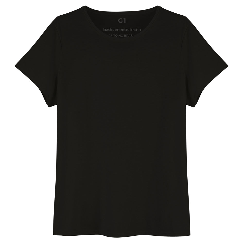 Tech T-shirt NoLiquid Gola C Plus Feminina - Preto