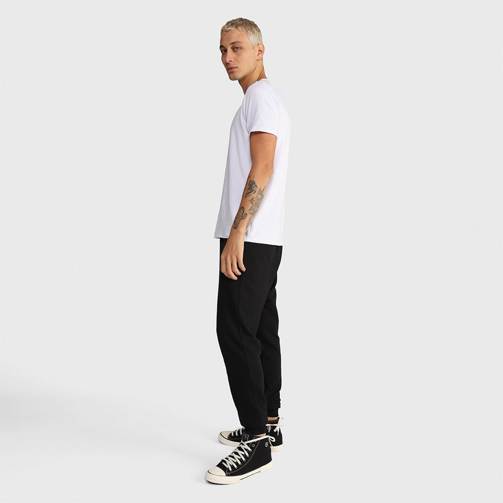 Tech T-Shirt Impermeável Gola V Masculina - Branco