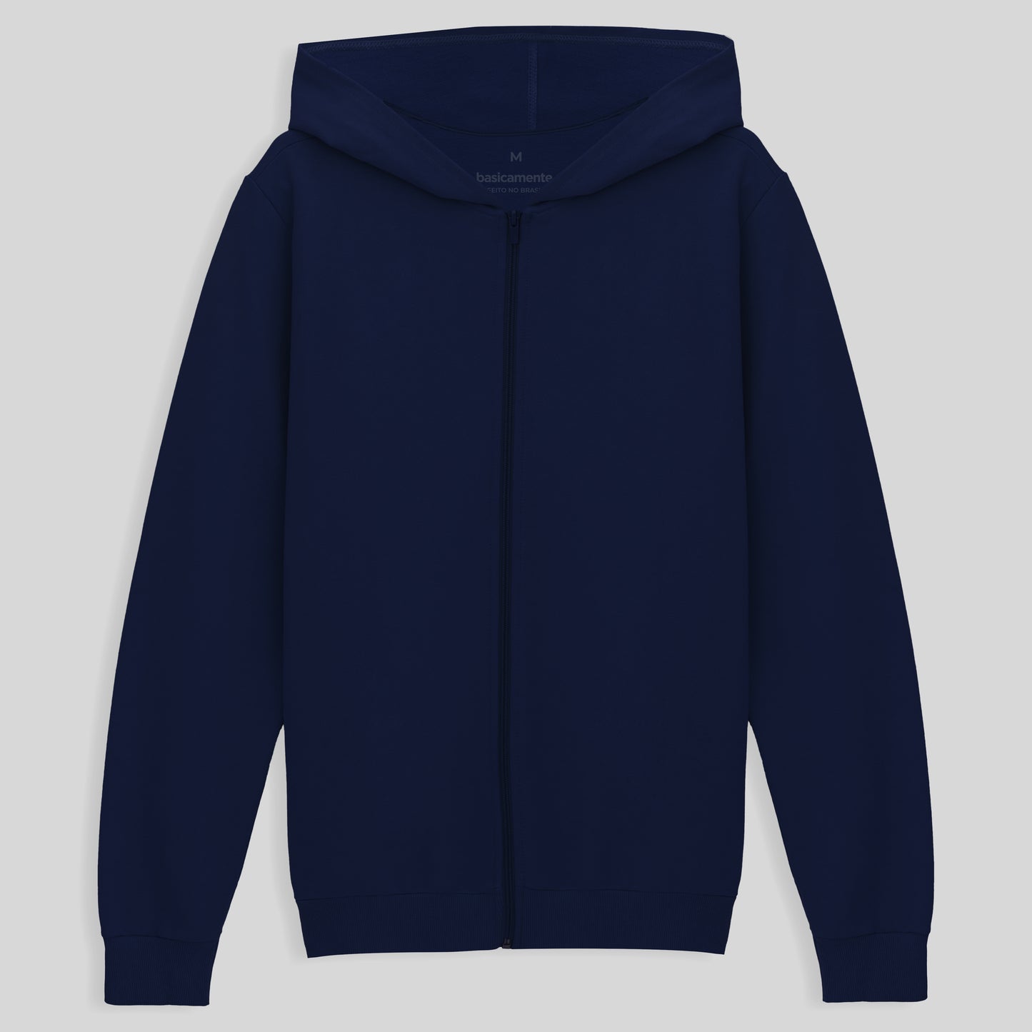 Jaqueta Moletom Masculina - Azul Marinho