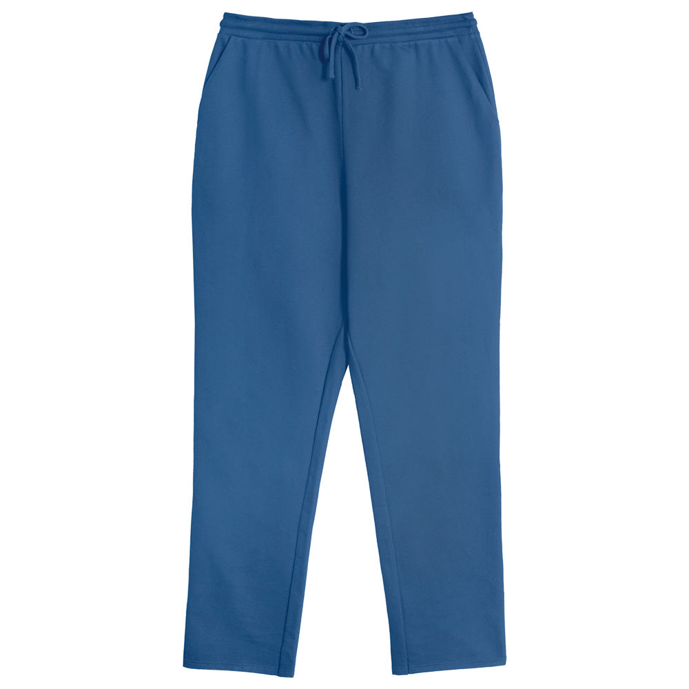 Calça Reta Plus Feminino - Azul Oceano