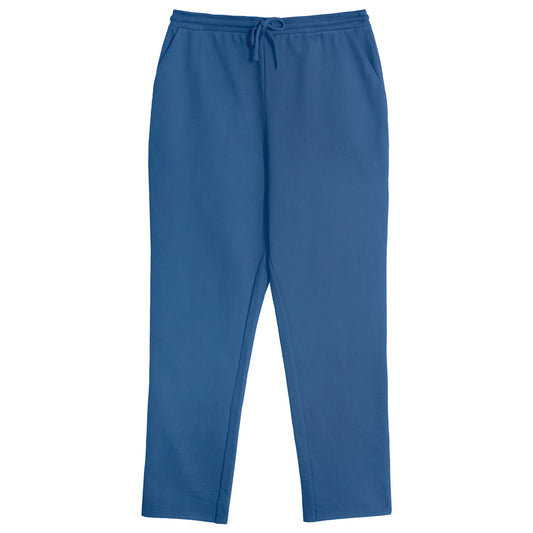 Calça Reta Plus Feminino - Azul Oceano
