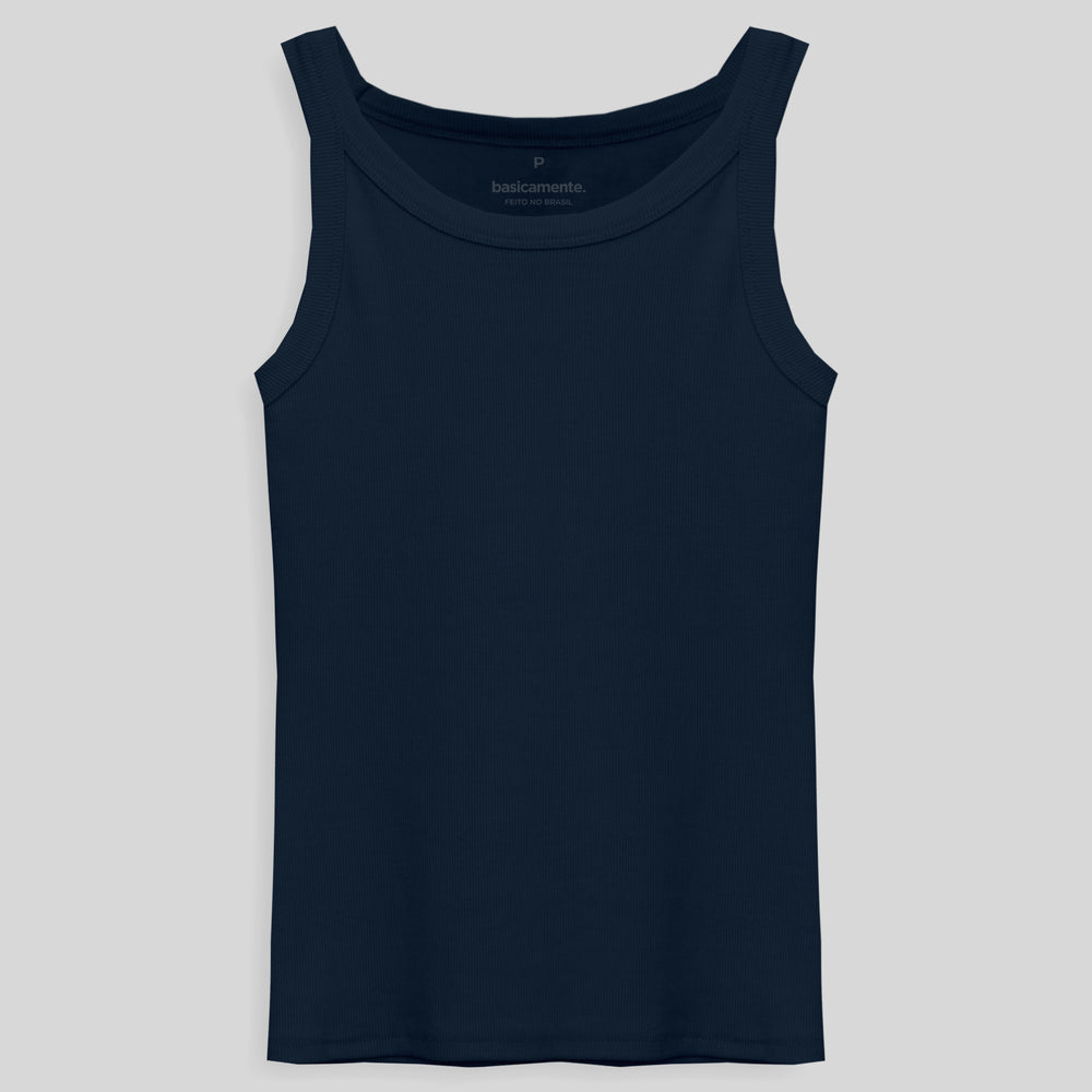 Regata Ribana Feminina - Azul Marinho