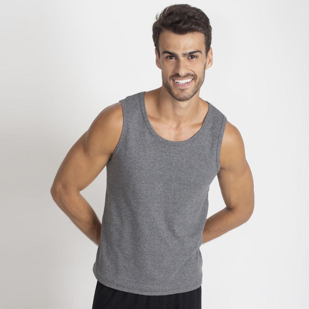 Regata Ribana Masculina - Mescla Escuro