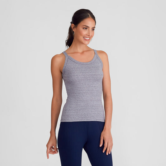 Regata Eco Ribana Feminina - Preto