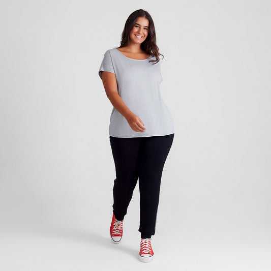 Calça Jogger Moletinho Size - Preto