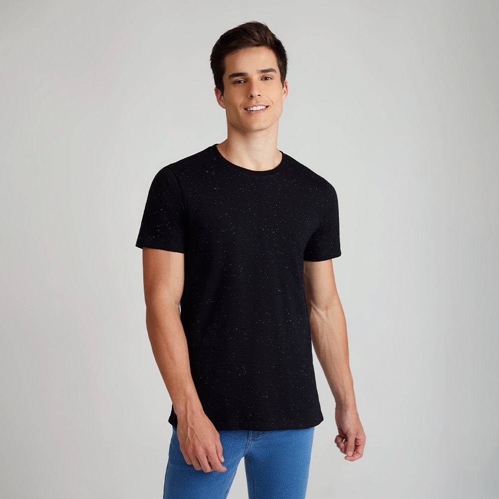 Camiseta Botonê Masculina - Preto