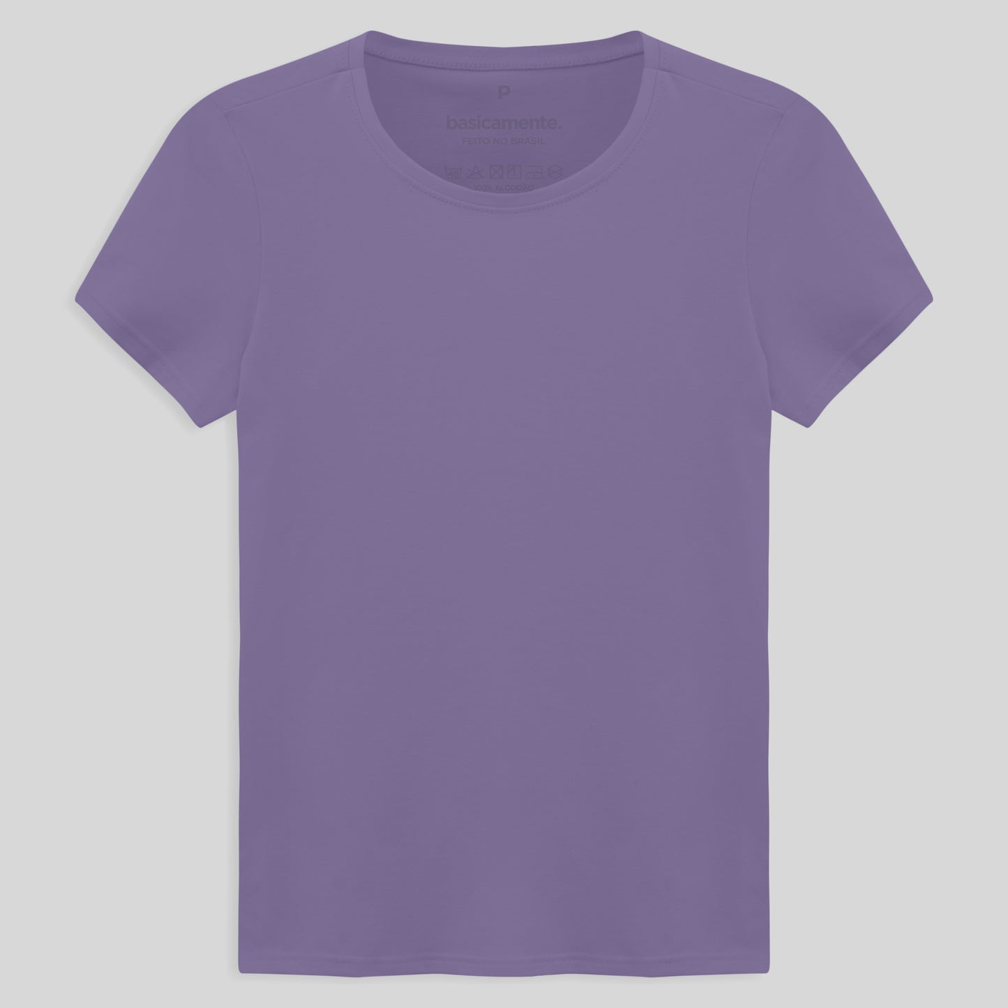 Camiseta Comfort Feminina - Lilás