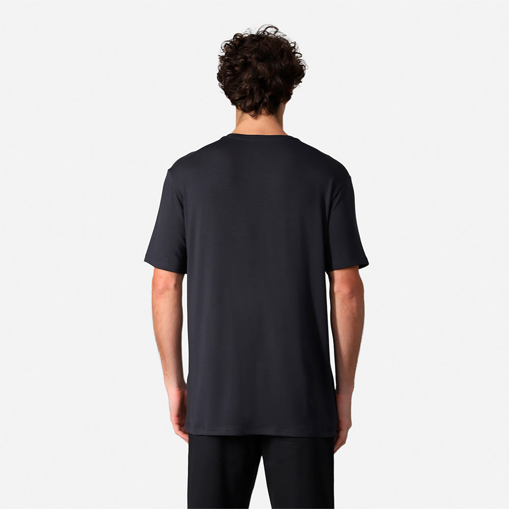 Tech T-Shirt Modal V Premium Masculina | Basico.com - Cinza Escuro
