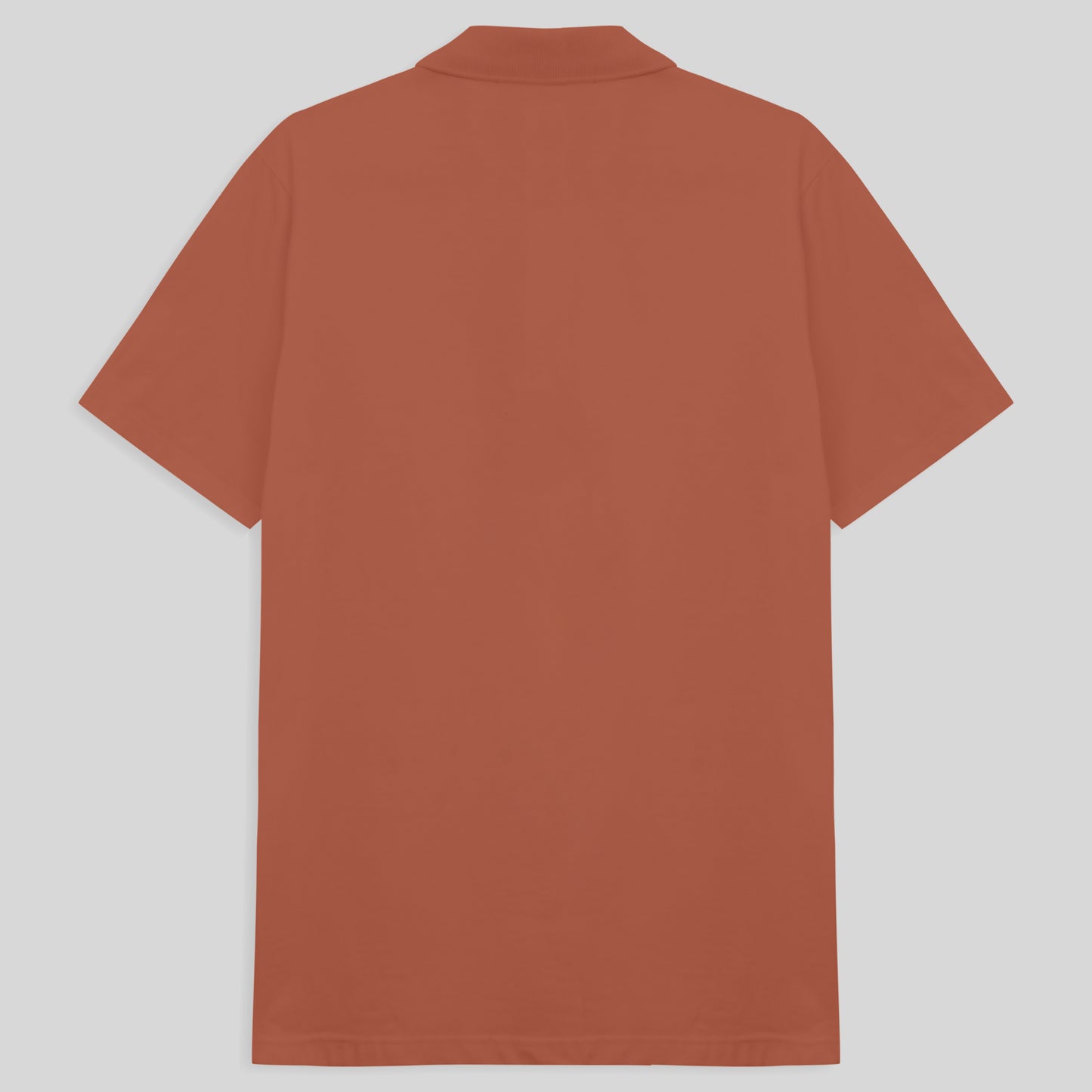 Camisa Polo Masculina - Marrom Telha