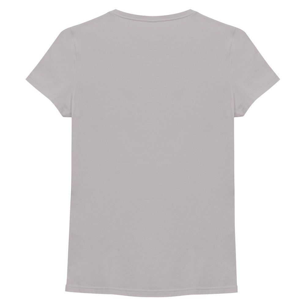Camiseta Slim Feminina - Cinza Areia