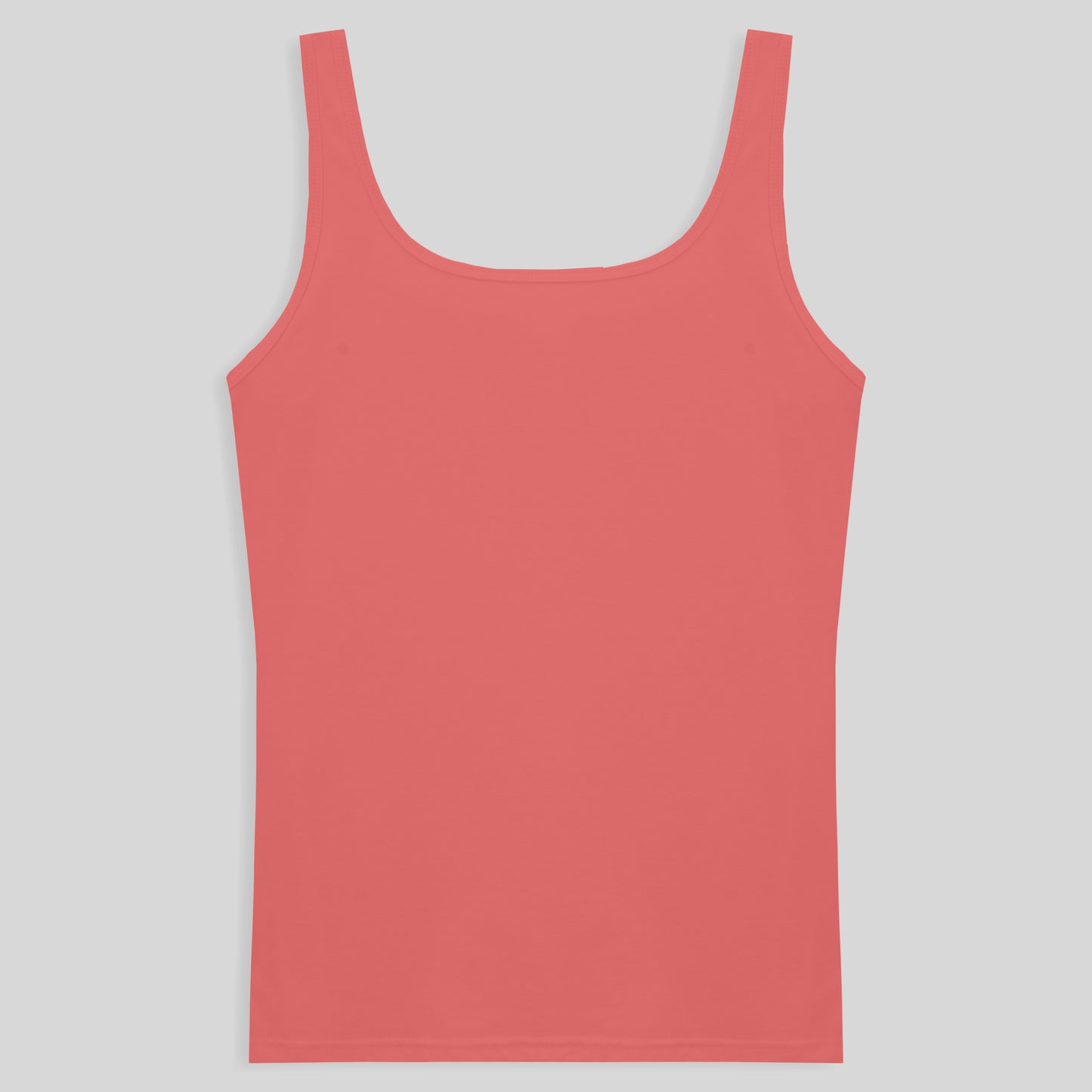 Regata Decote Quadrado Feminina - Rosa Chiclete