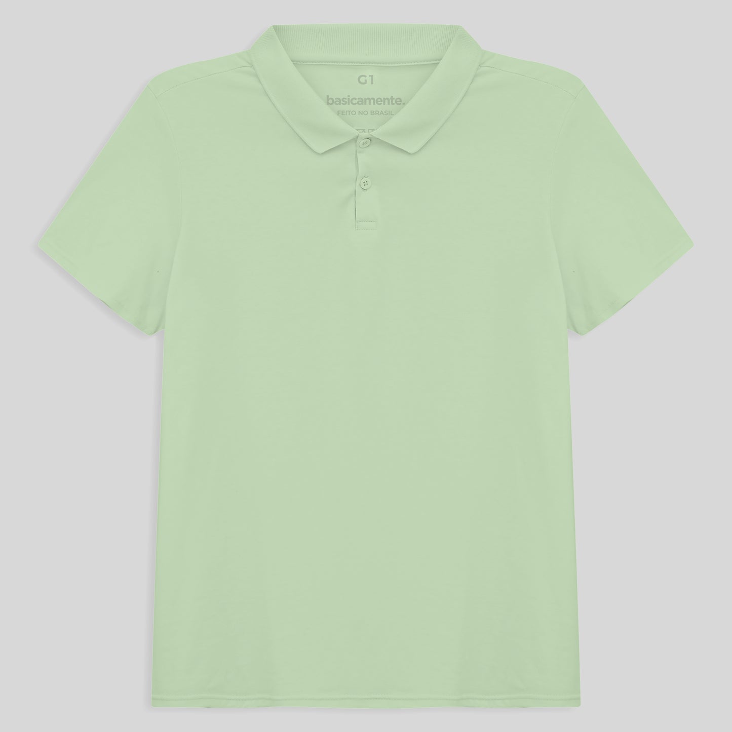 Camisa Polo Algodão Premium Plus Feminino - Verde Menta