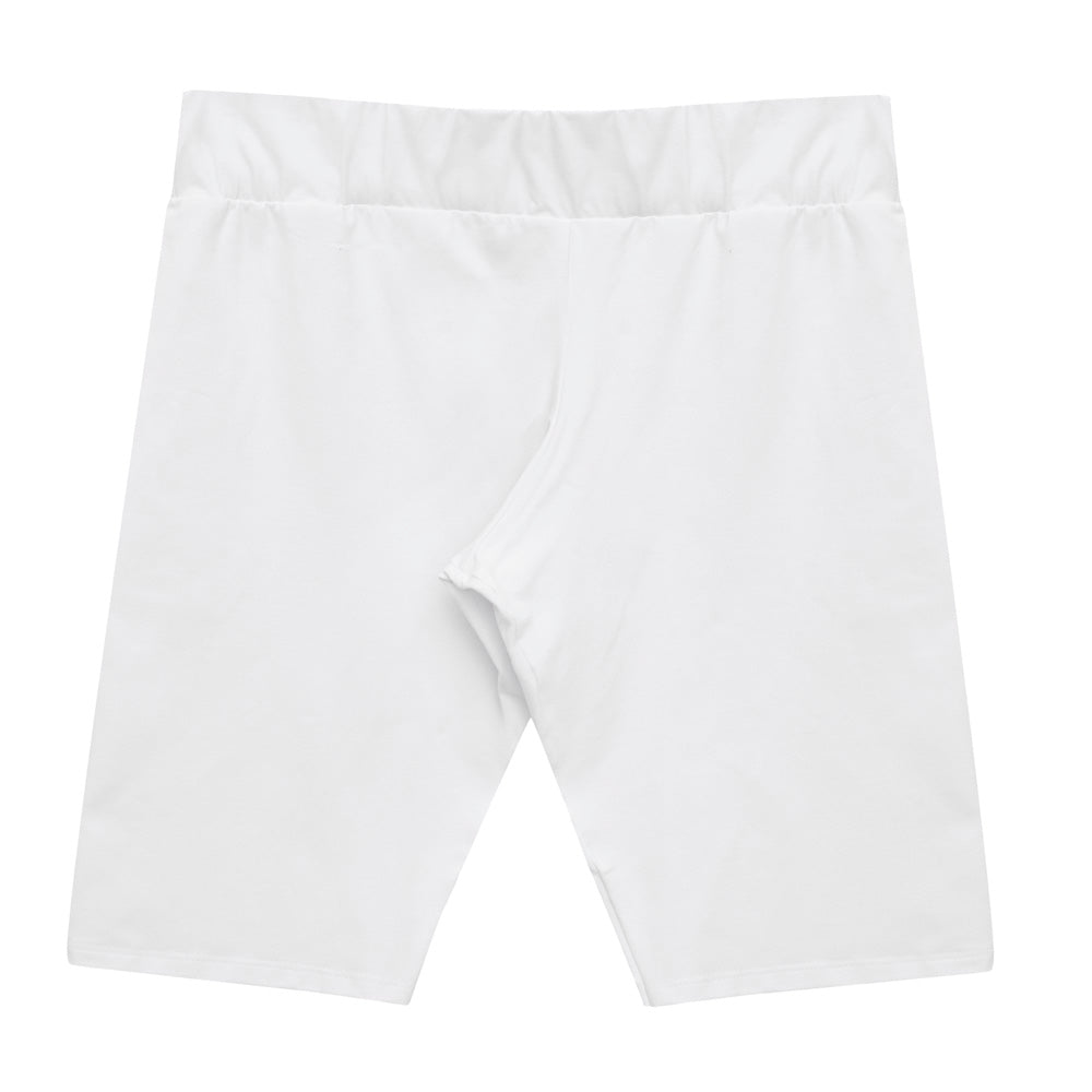 Bermuda Ciclista Plus Feminina - Branco